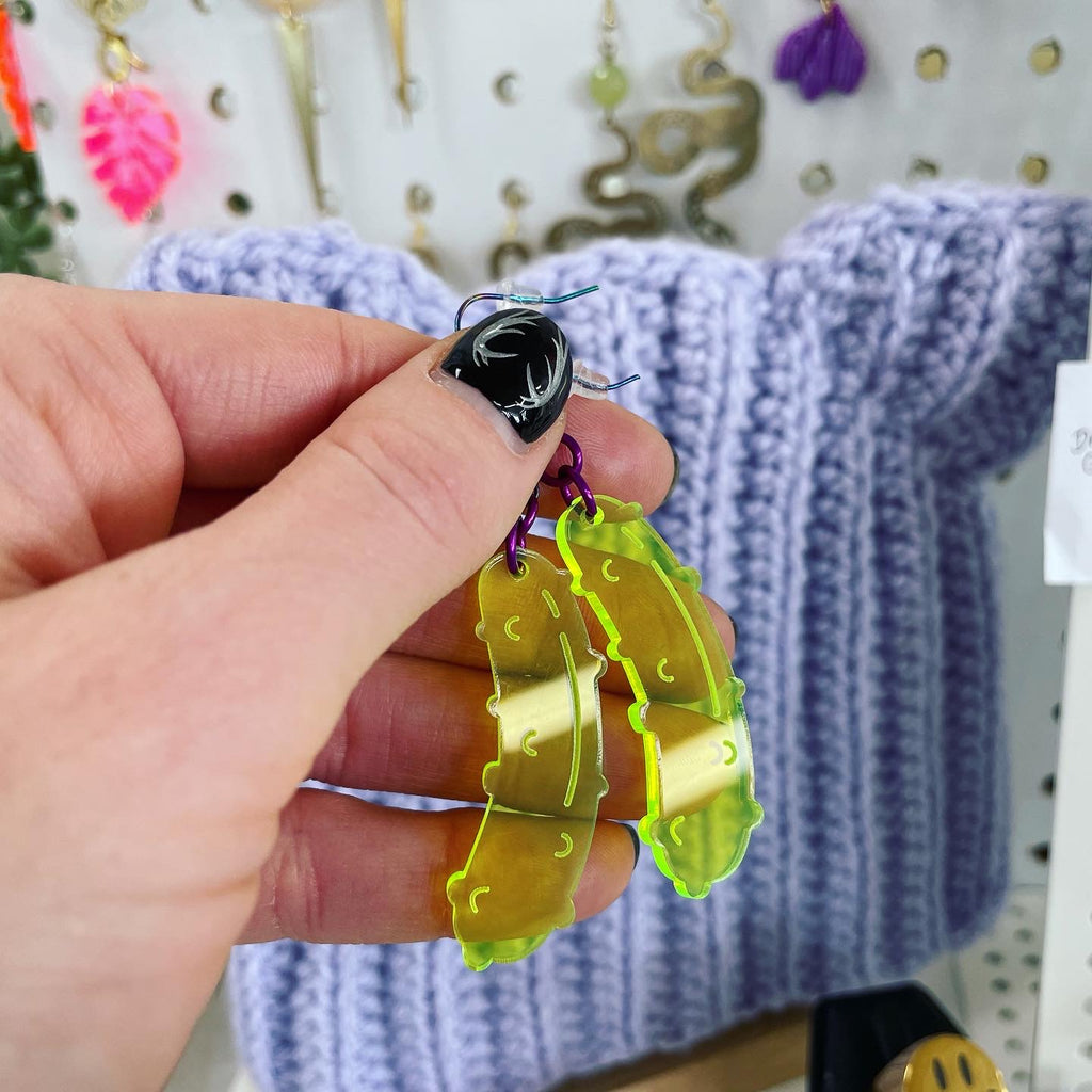"Pickle" Earrings