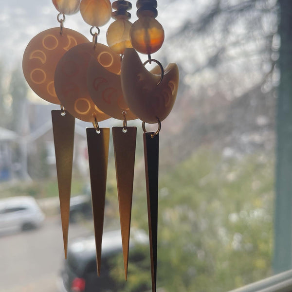 "Glowing Moon" Earrings