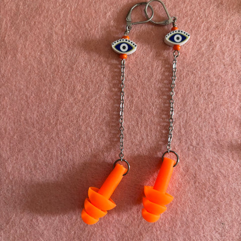 "Vision on the Dance Floor" Earplug Earrings