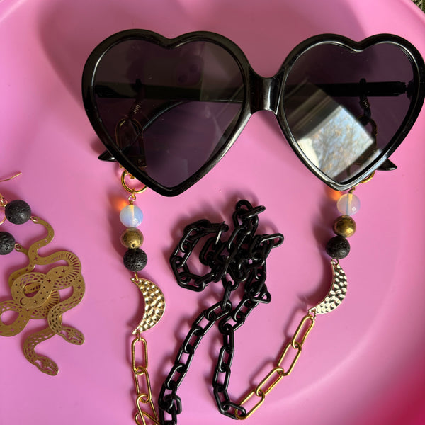 "Luv Ya" Heart Glasses