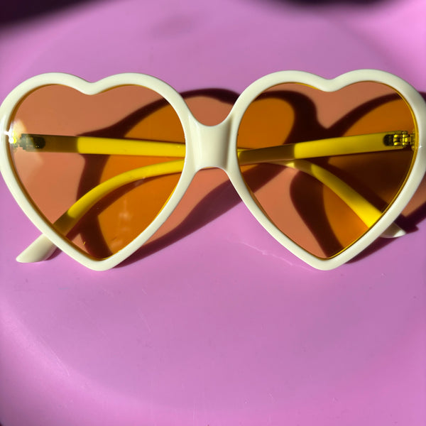 "Luv Ya" Heart Glasses
