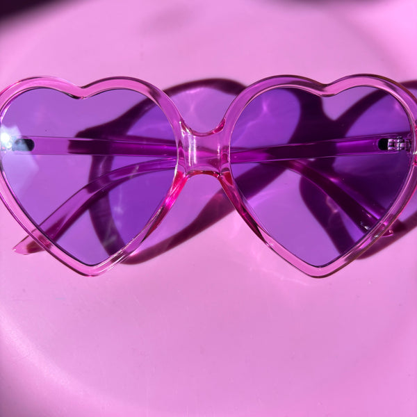 "Luv Ya" Heart Glasses
