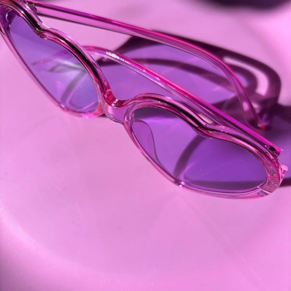 "Luv Ya" Heart Glasses