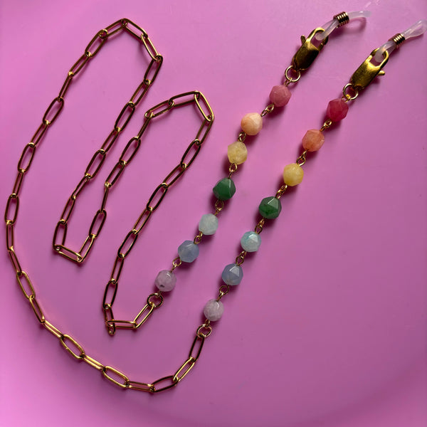 "Chakra" Mask/Glasses Chain
