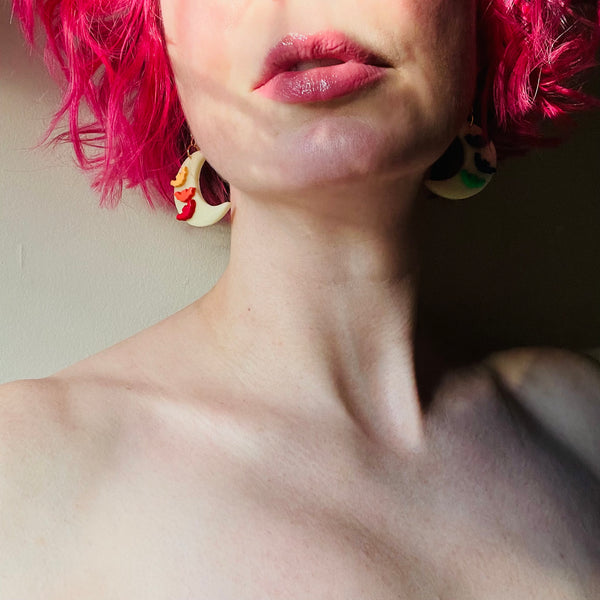 "Batty for Rainbows" Earrings