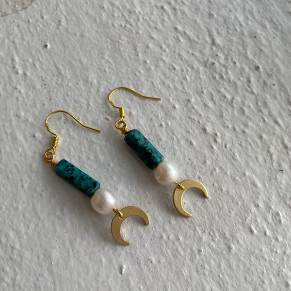 "Moon Drop" Earrings