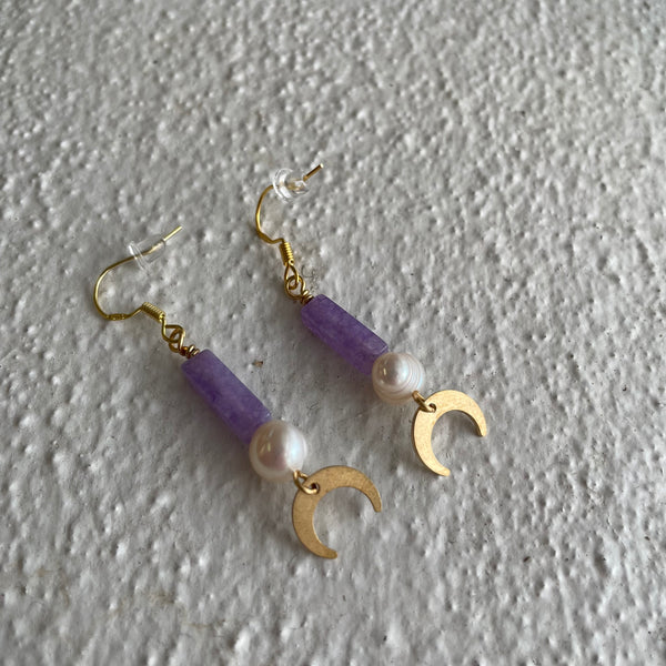 "Moon Drop" Earrings