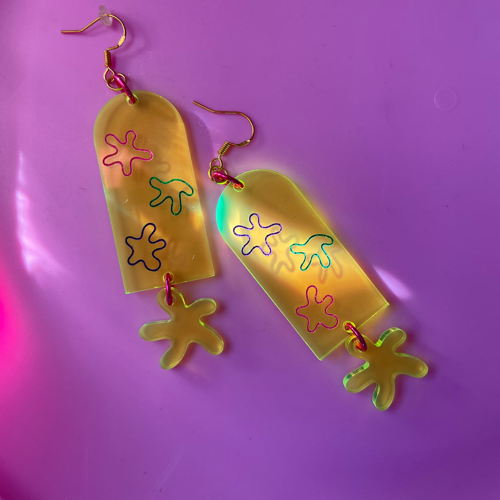 "Dancing Blob" Earrings
