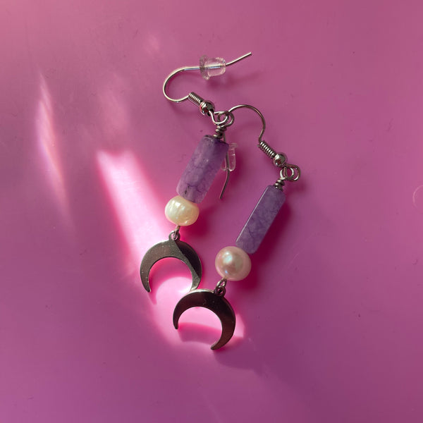 "Moon Drop" Earrings