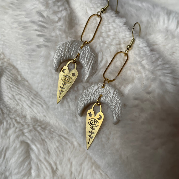 "Frost Boss" Lunar Love Earrings