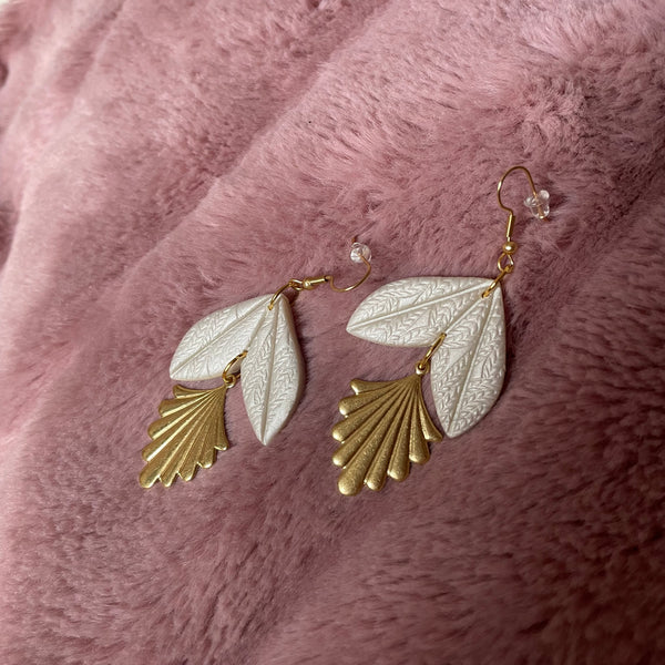 "Frost Boss" Leaf Earrings