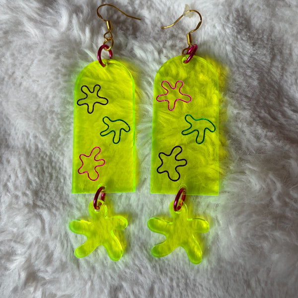 "Dancing Blob" Earrings