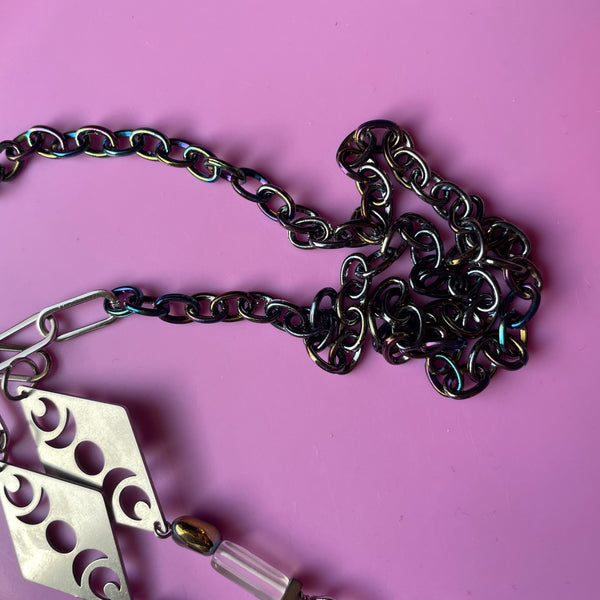 "Diamond Moon" Mask/Glasses Chain