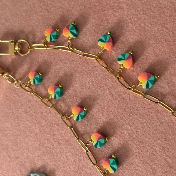 "Dancing Rainbow" Mask/Glasses Chain