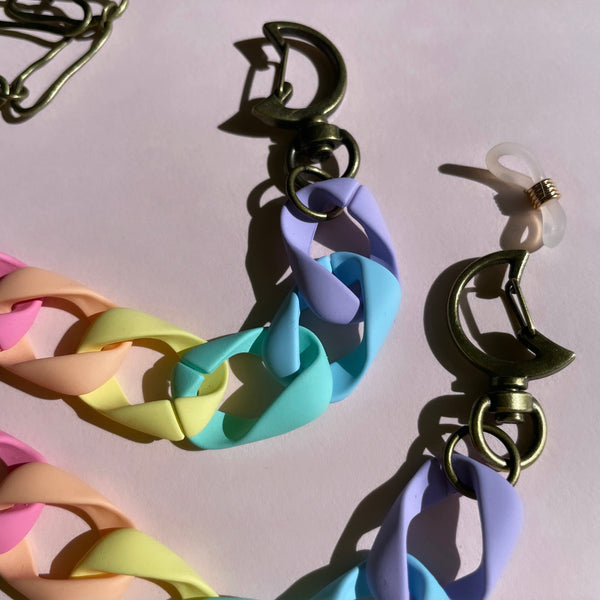 "Love is Love" Mask and Glasses Chain