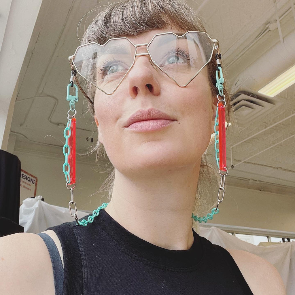 "Ready for This" Mask/Glasses Chain