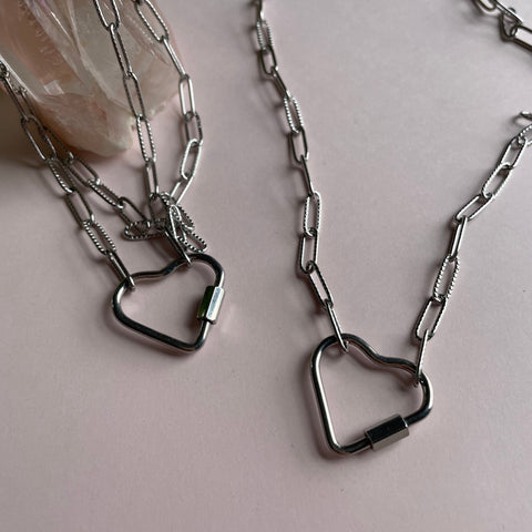 "Carry Me" Heart Necklace