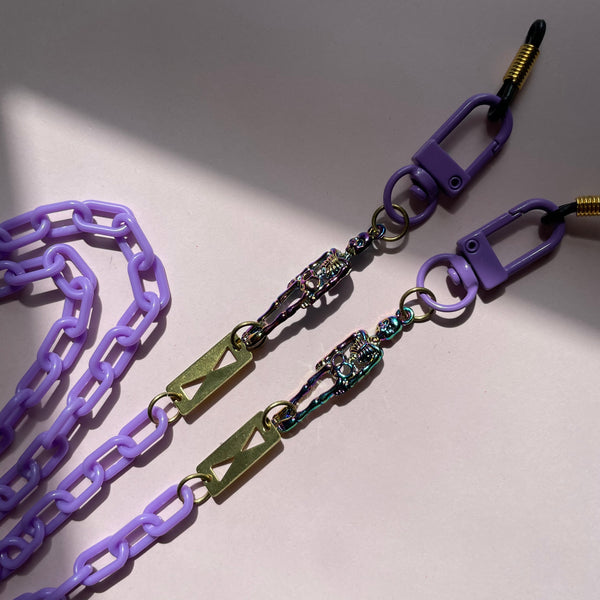 "Oily Boi" Mask and Glasses Chain
