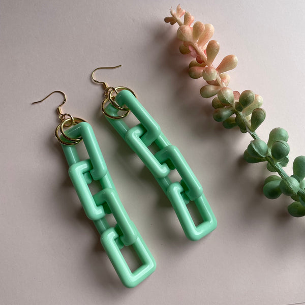 "Click the Link" Earrings