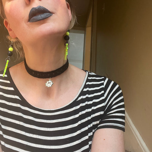 "Crochet Choker" Necklace