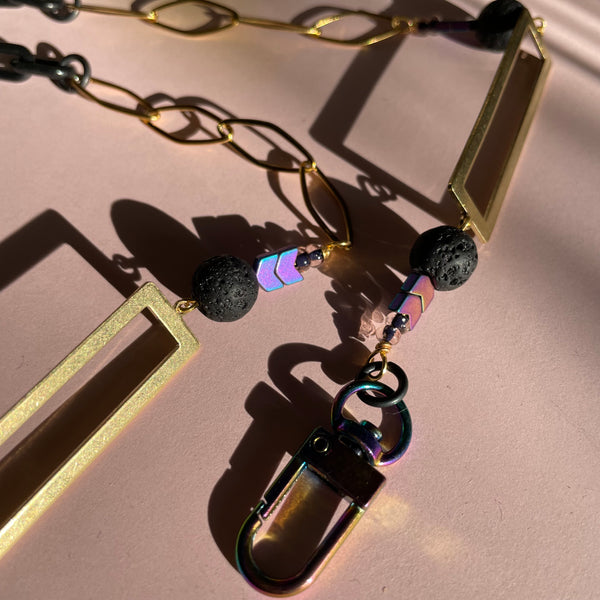 "Easy Decision" Mask/Glasses Chain
