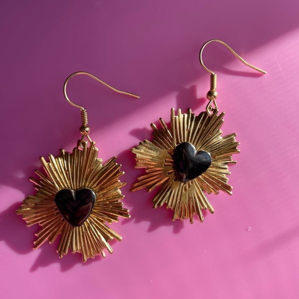 "Bursting with Adoration" Earrings