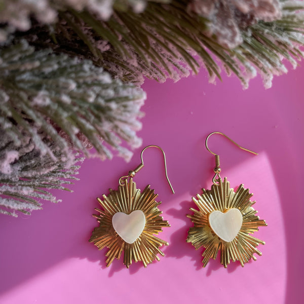 "Bursting with Adoration" Earrings
