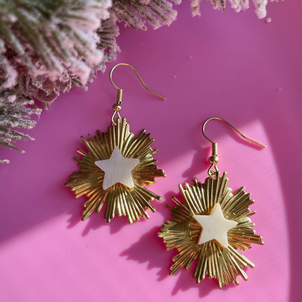 "Bursting with Adoration" Earrings