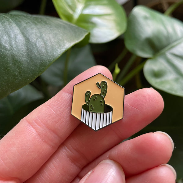 "Cactus" Plant Pin