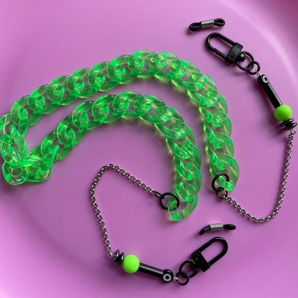 "Comin' For Ya" Mask/Glasses Chain