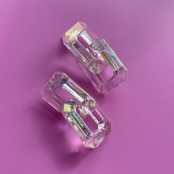 "Rectangle Reflection" Earrings