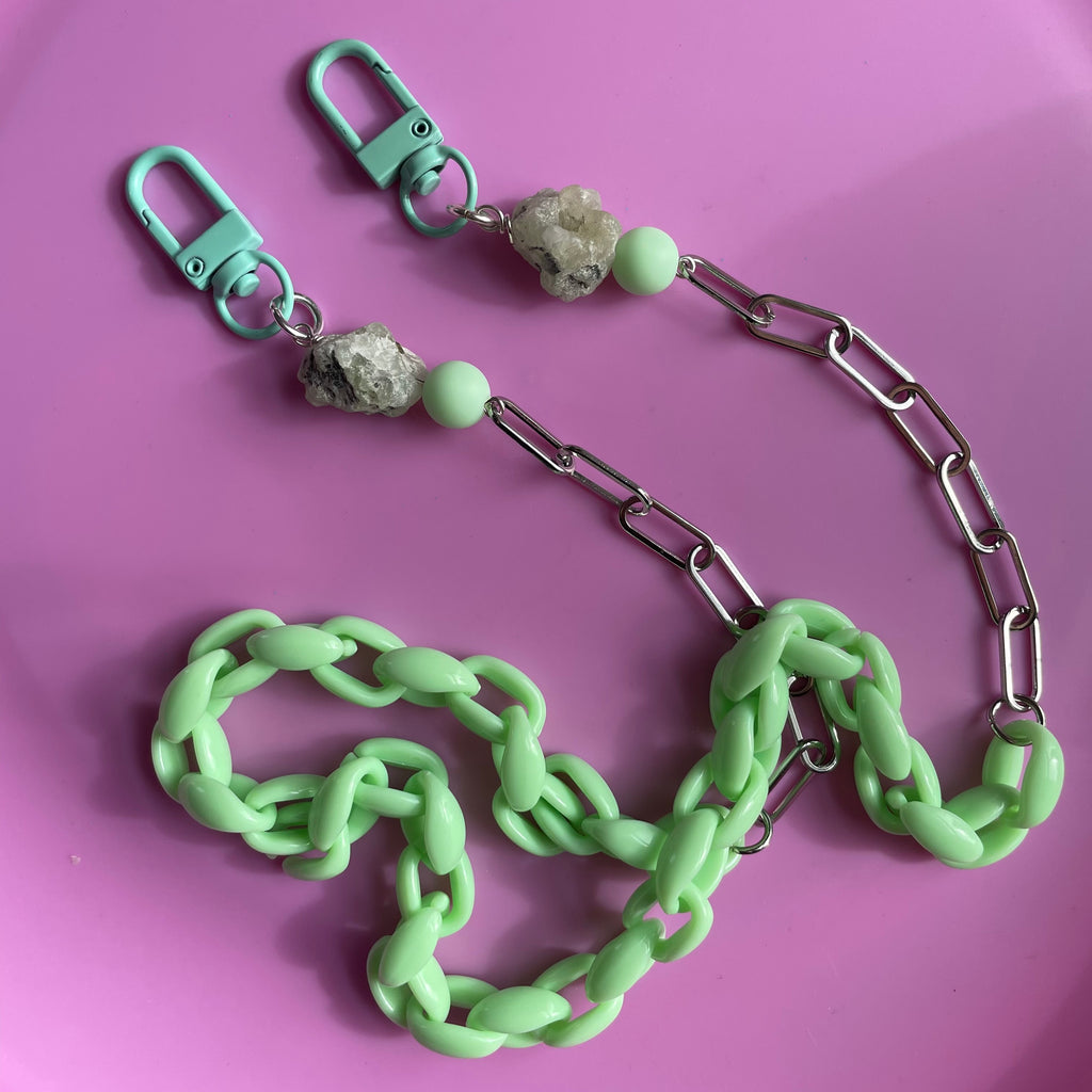 "Lil Nug" Mask/Glasses Chain