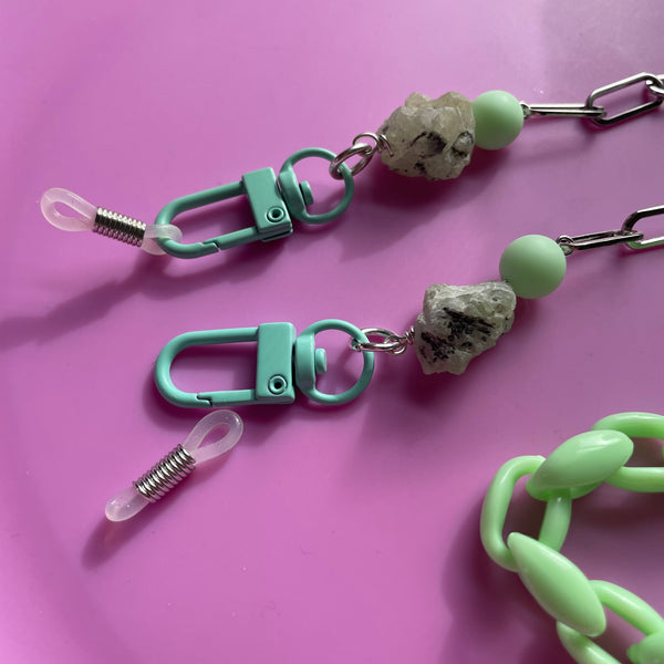 "Lil Nug" Mask/Glasses Chain