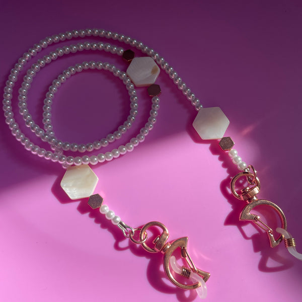 "Luna" Mask/Glasses Chain