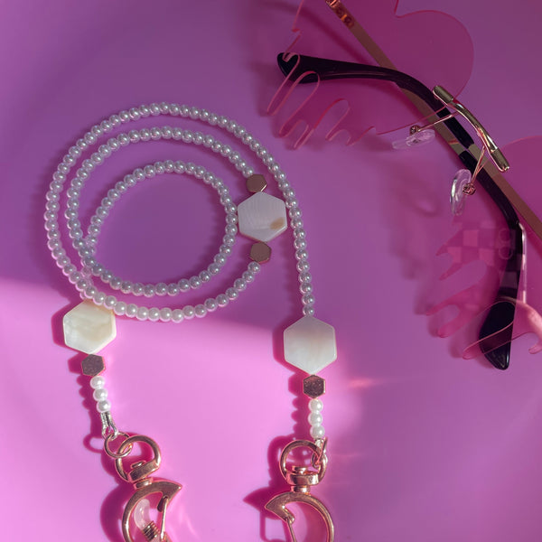 "Luna" Mask/Glasses Chain