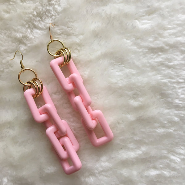 "Click the Link" Earrings