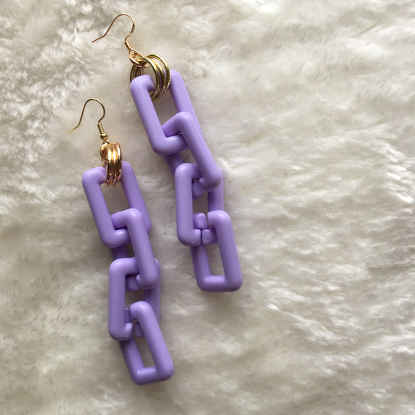 "Click the Link" Earrings