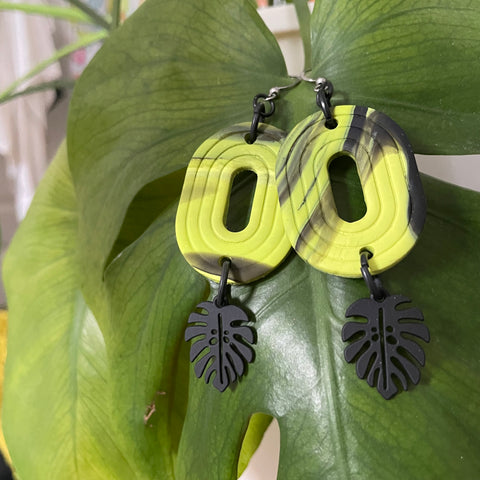 "Dank Oval" Earrings