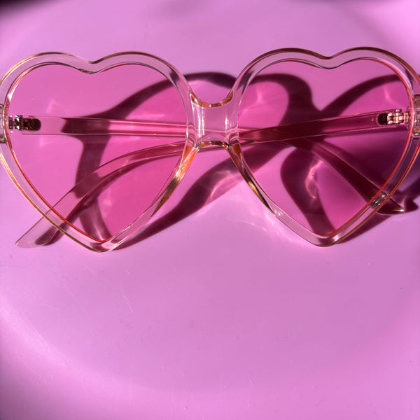 "Luv Ya" Heart Glasses