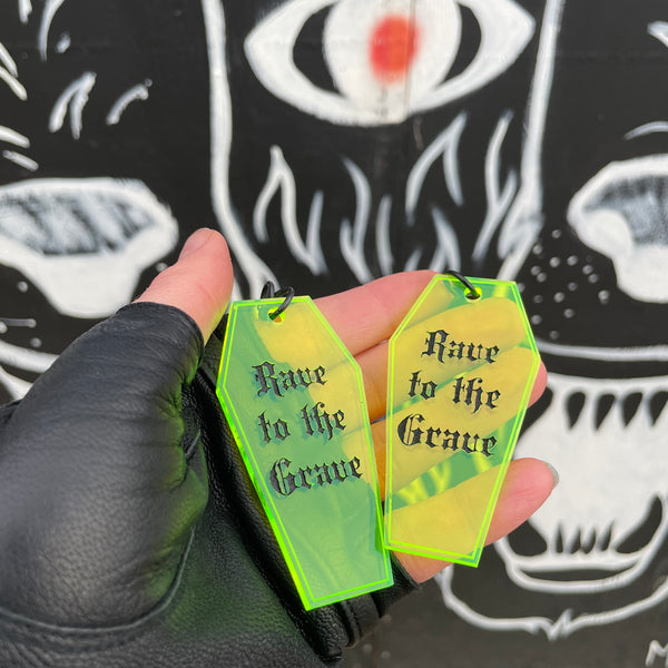 "Rave to the Grave" Earrings