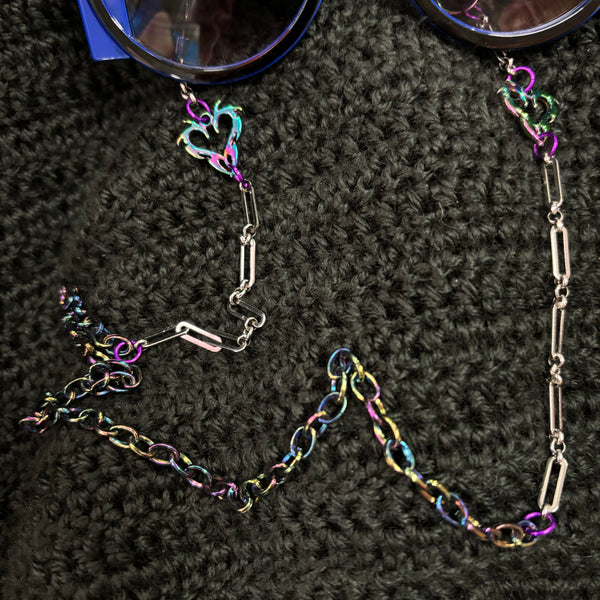 "Thorn Heart" Mask/Glasses Chain