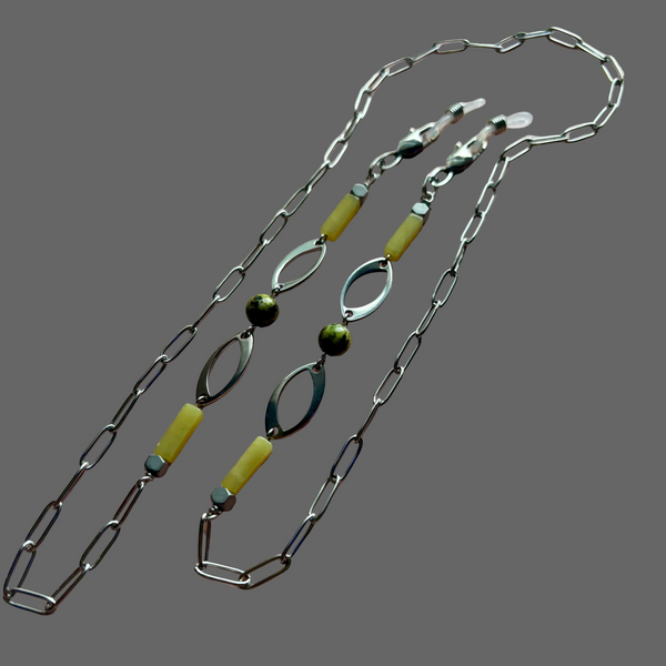 "Steel Directive" Mask/Glasses Chain