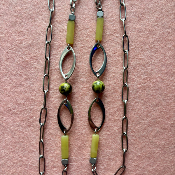 "Steel Directive" Mask/Glasses Chain