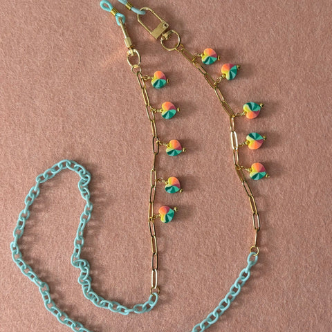 "Dancing Rainbow" Mask/Glasses Chain