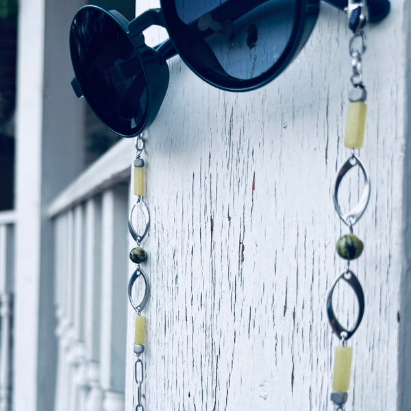 "Steel Directive" Mask/Glasses Chain