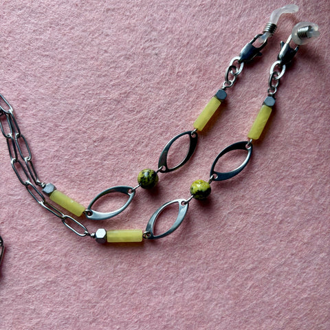 "Steel Directive" Mask/Glasses Chain
