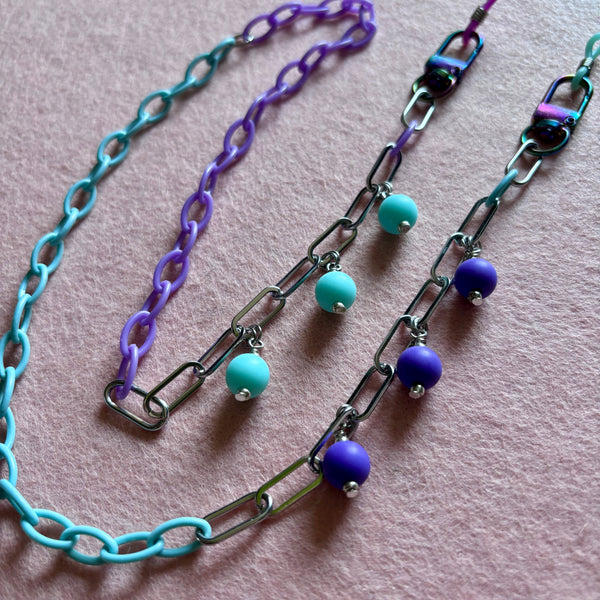"Boogie" Mask/Glasses Chain