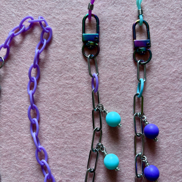 "Boogie" Mask/Glasses Chain