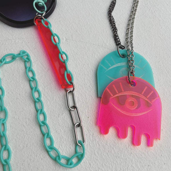 "Ready for This" Mask/Glasses Chain