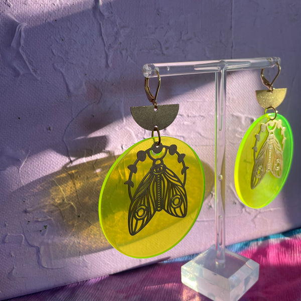 "Magic Moth" Earrings